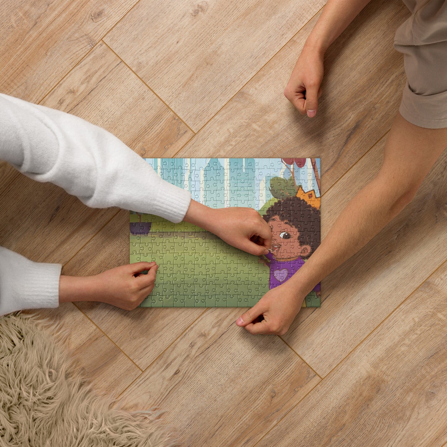 Ava Takes A Walk: Jigsaw Puzzle