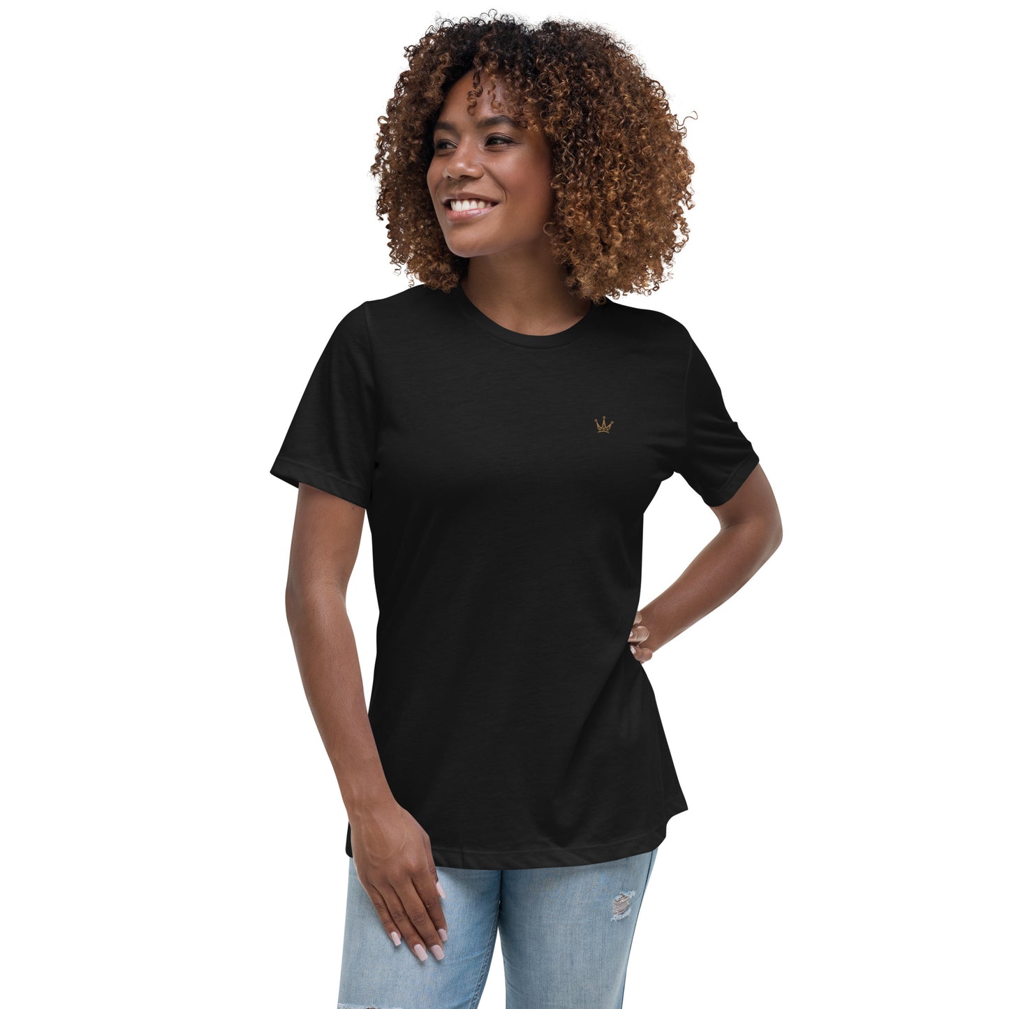 "CROWN" Women's Relaxed T-Shirt