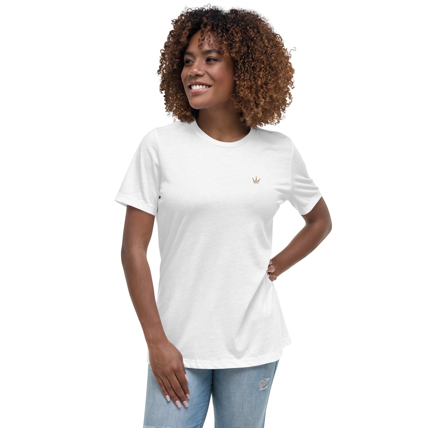 "CROWN" Women's Relaxed T-Shirt