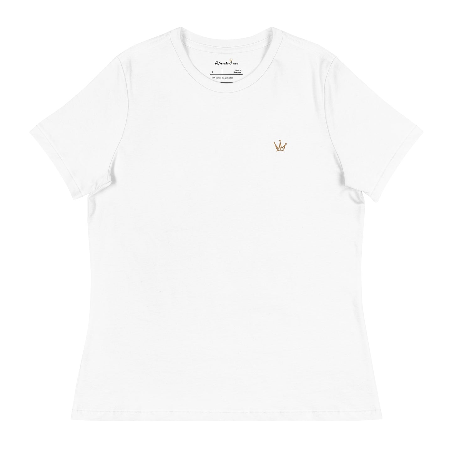 "CROWN" Women's Relaxed T-Shirt